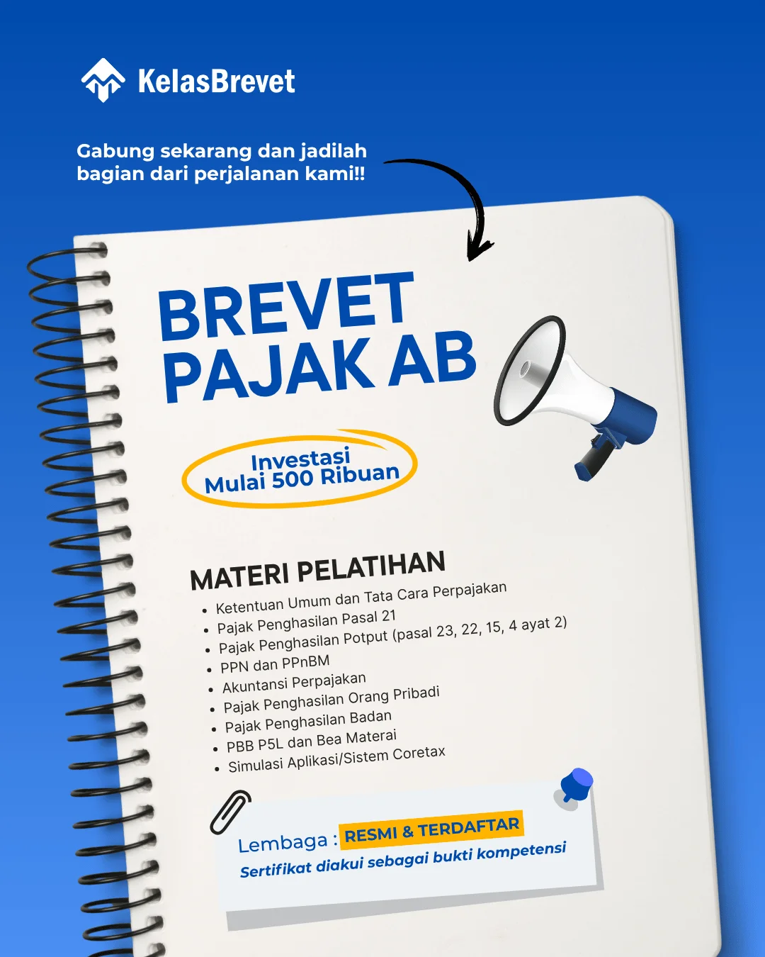 PROMO KELAS BREVET PAJAK AB
